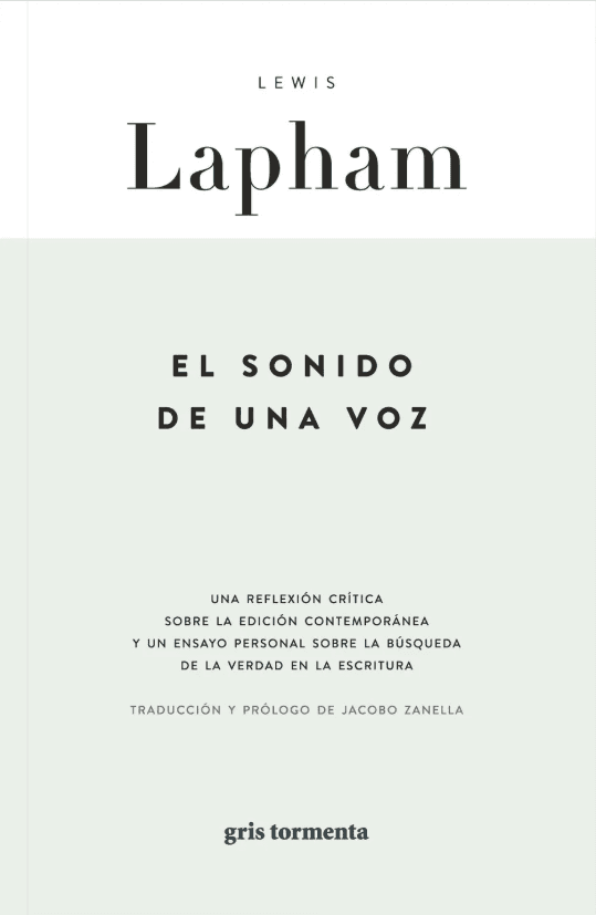 Portada de El sonido de una voz
