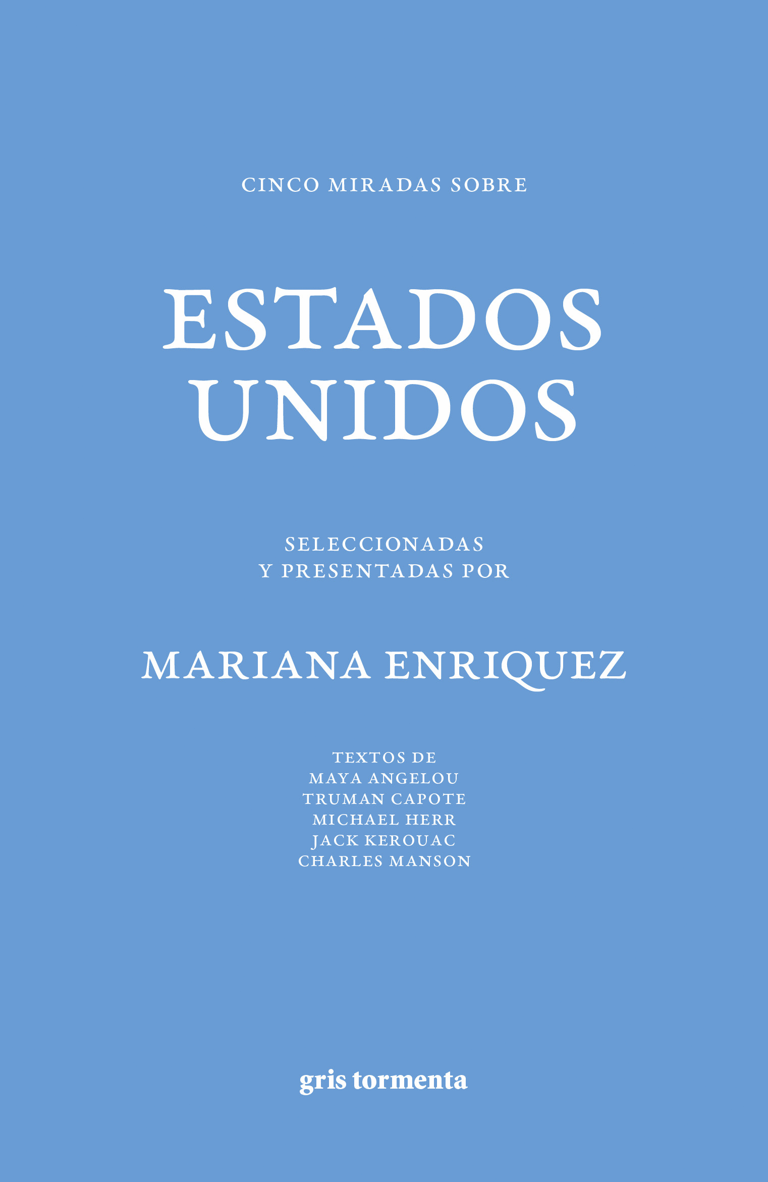Portada de Cinco miradas sobre Estados Unidos